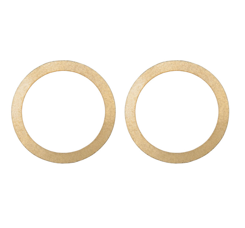 Duco® BGW1-B Brass Washer for Sight Glass Boiler Water Gauge (2-Pack)