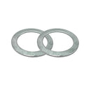 Duco® BGW1 Metal Washer for 5/8" OD Sight Glass Boiler Water Gauge (2-Pack)