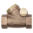 Duco DC400T Bronze Y Swing Check Valve PTFE Disc
