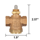Duco® DPV14F Bronze Steam Whistle Valve