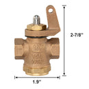 Duco® DPV14F Bronze Steam Whistle Valve
