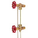 Duco® DWG-JC Bronze Water Gauge Valve Set with Stainless Steel Safety Ball Check & Rods