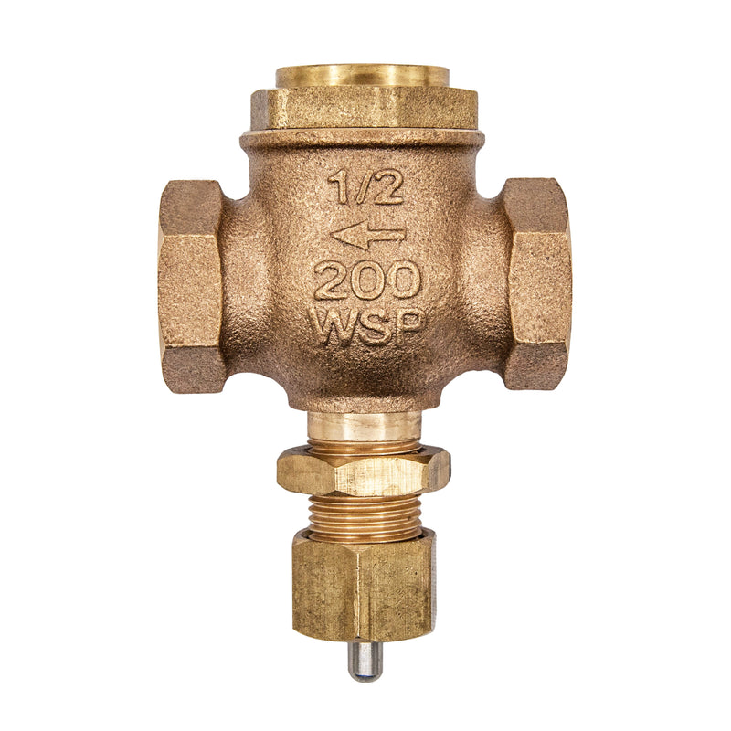 Duco® DWV Bronze Vacuum Steam Whistle Valve