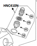 Hot-Steam® HNC410N Hose Fitting with Strainer Assembly for MSP Series All-Steam Irons