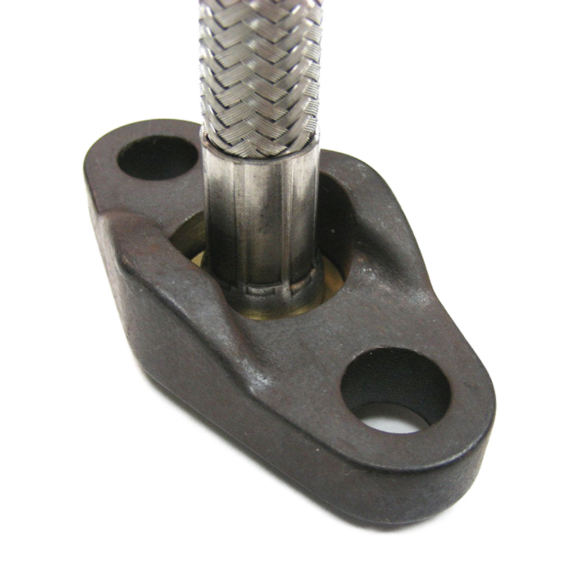 Duco® PHFF Press Machine Flexible Steam Hose 3/8" Flange/Flange