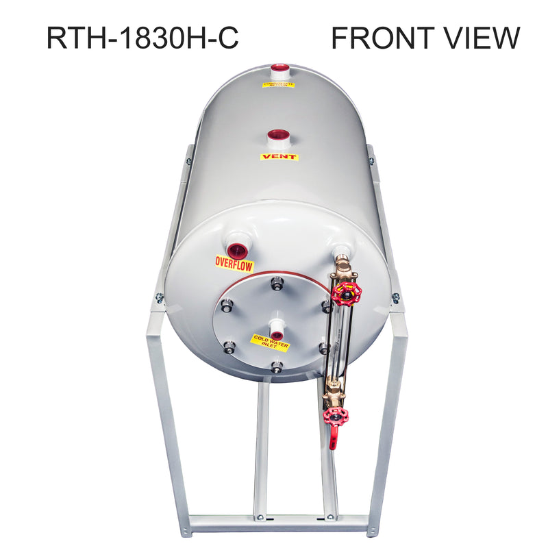 Stainless Steel Horizontal Return Tank RTH-S Series Complete