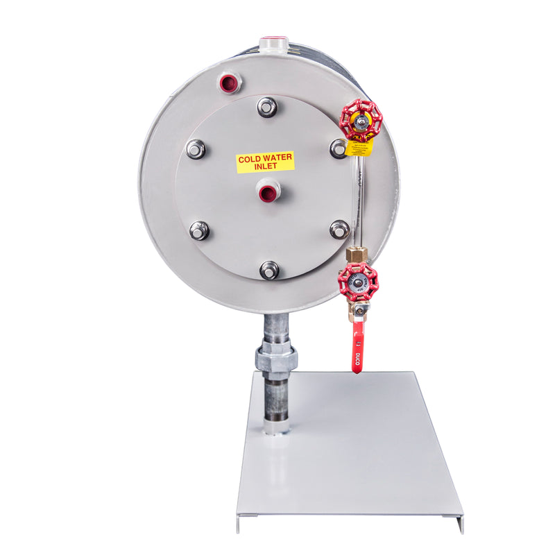 Stainless Steel Horizontal Return Tank (Pipe-Mount) RTH-P Series Complete