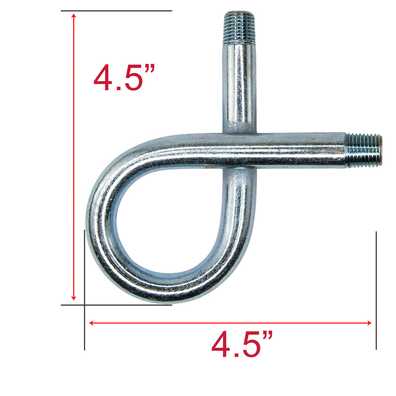 Duco® SIP90 Steel Siphon Pigtail Angle 90°
