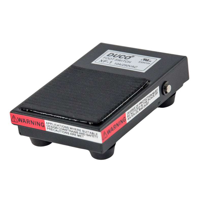 Duco® XF1-C Foot Pedal Switch with 8ft Power Cable, Forenta