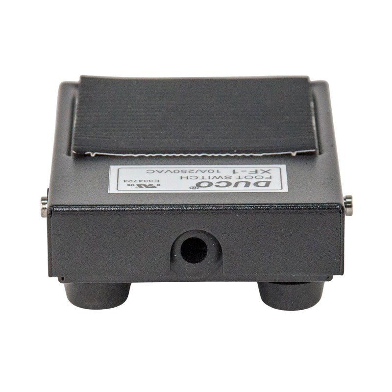 Duco® XF1-C Foot Pedal Switch with 8ft Power Cable, Forenta