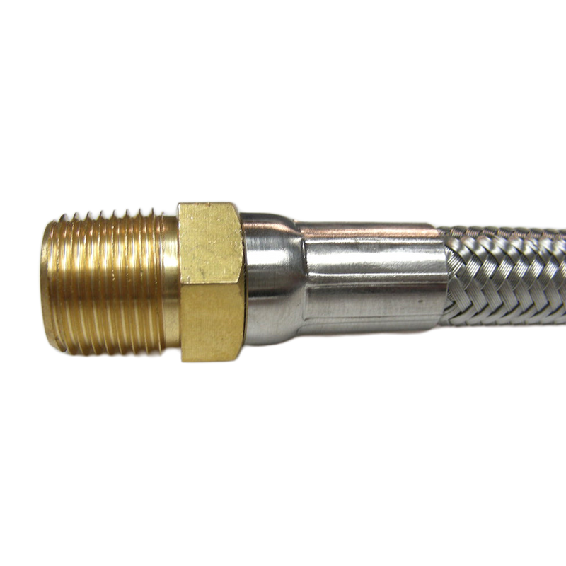 Duco® PHMM Press Machine Flexible Steam Hose 1/4" Male/Male