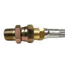 Duco® PHMU Press Machine Flexible Steam Hose 1/4" Male/Union