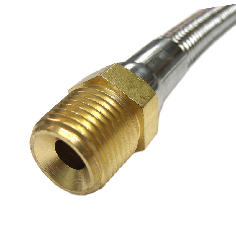 Duco® PHMM Press Machine Flexible Steam Hose 1/4" Male/Male