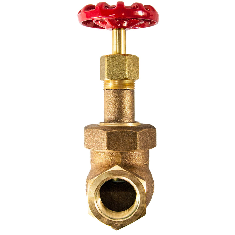 Duco DGL Bronze Tee Globe Valve 1"