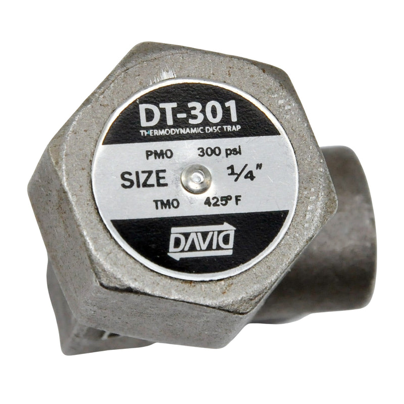David™ DT301 Thermodynamic Disc Steam Trap 90° Angled