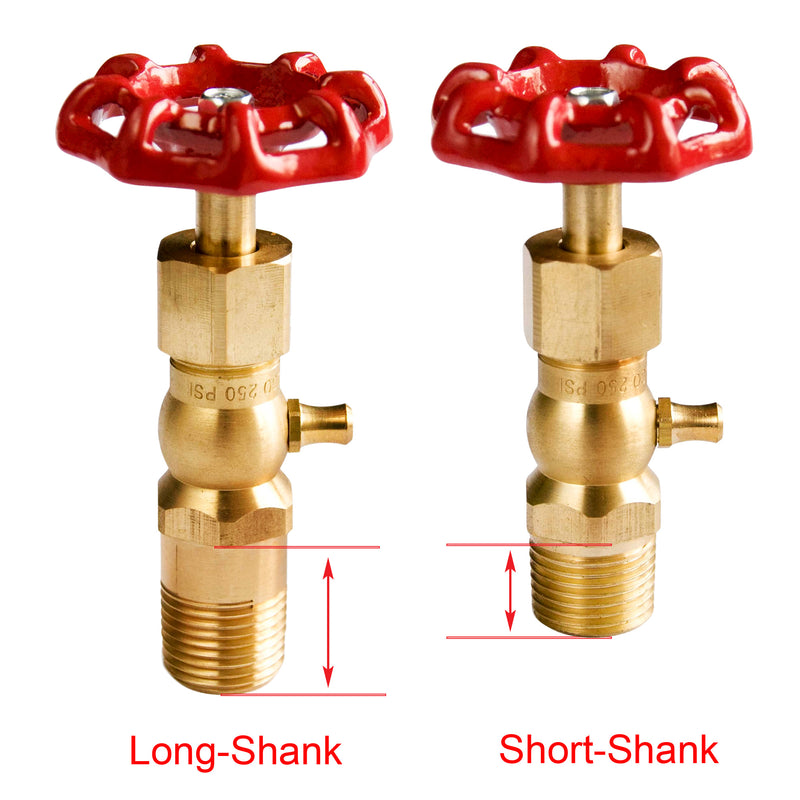 Duco DTR Brass Tricock Valve 1/2"