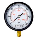 Duco® PG Steam/Air Pressure Gauge Metal Casing Bottom Connector