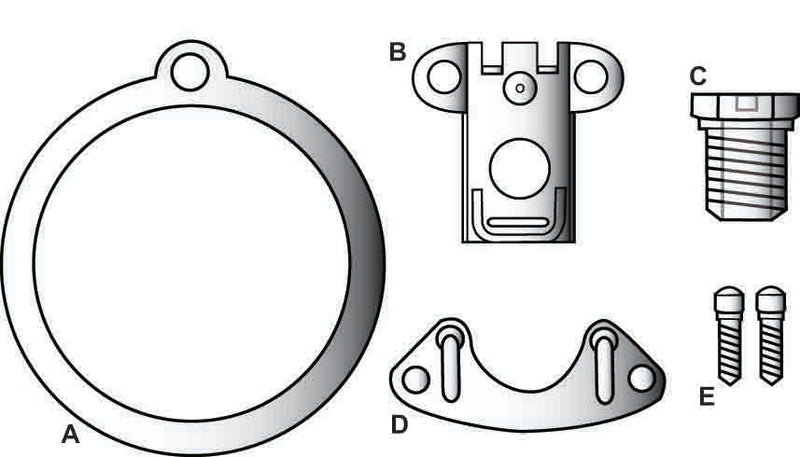 David™ RK-DBT Repair Kit for DBT4 Inverted Bucket Steam Trap